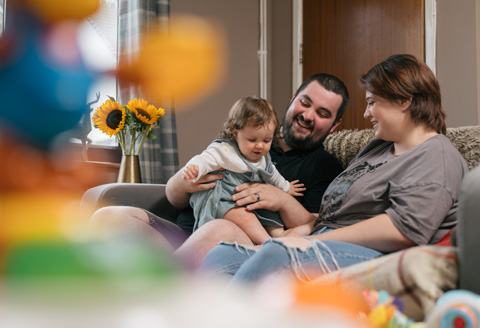 Jake a Cerys, o Gaerfyrddin Image